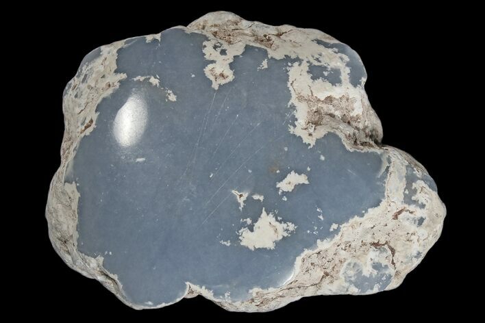 Polished Angelite (Blue Anhydrite) Stone - Peru #172549